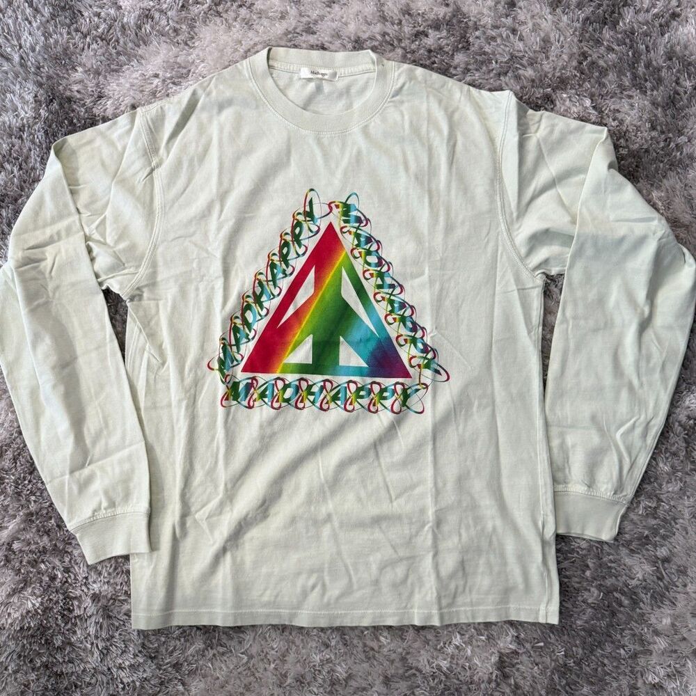 NWOT Madhappy Long Sleeved Tee in Pale Green size M